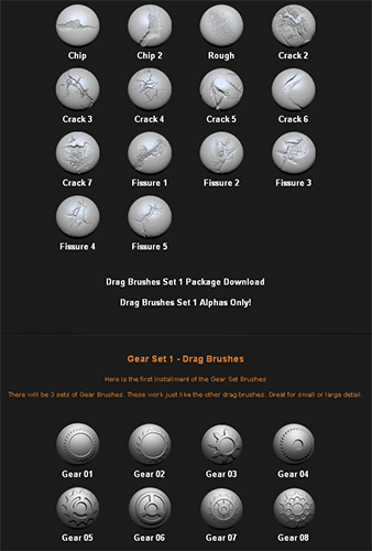Zbrush Alpha Brushes Free Download